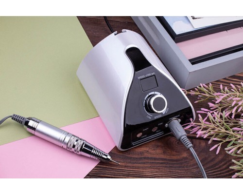 Фрезер BUCOS ZS-711 WHITE PROFESSIONAL (65W/35000 об.) укр. посібник (+ 6 покращених фрез), 3 міс.га