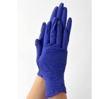 Одноразові рукавиці Nitril basic MERCATOR р-р S (6-7) неопудрені