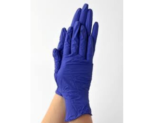 Одноразові рукавиці Nitril basic MERCATOR р-р S (6-7) неопудрені