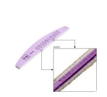 Luma Пилка для манікюра кольорова, товста  "Напівмісяць" 240х320#